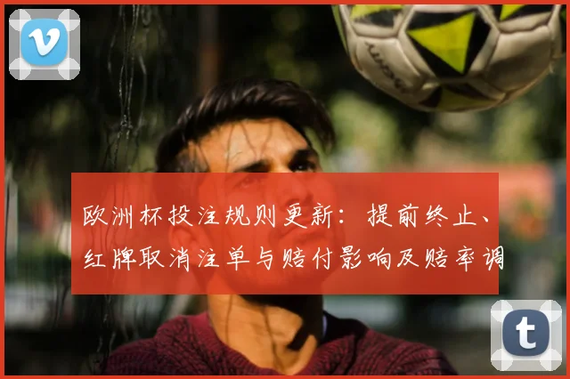 欧洲杯投注规则更新:提前终止、红牌取消注单与赔付影响及赔率调整要点